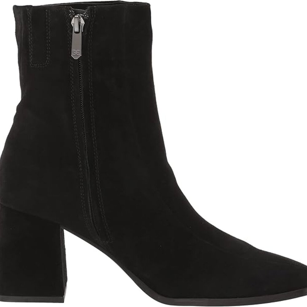 Sam Edelman Mayla Suede Ankle Boot Black Sz 8M NIB - Picture 6 of 13